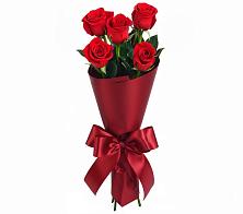 Букет 5 Красных роз Эдлесс Лав в Железноводском