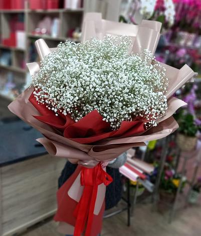 Букет цветов из: Гипсофила в Железноводском