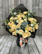 Букет цветов из:  Розы и Лизиантусы #REPLACE_PRED# Железноводском