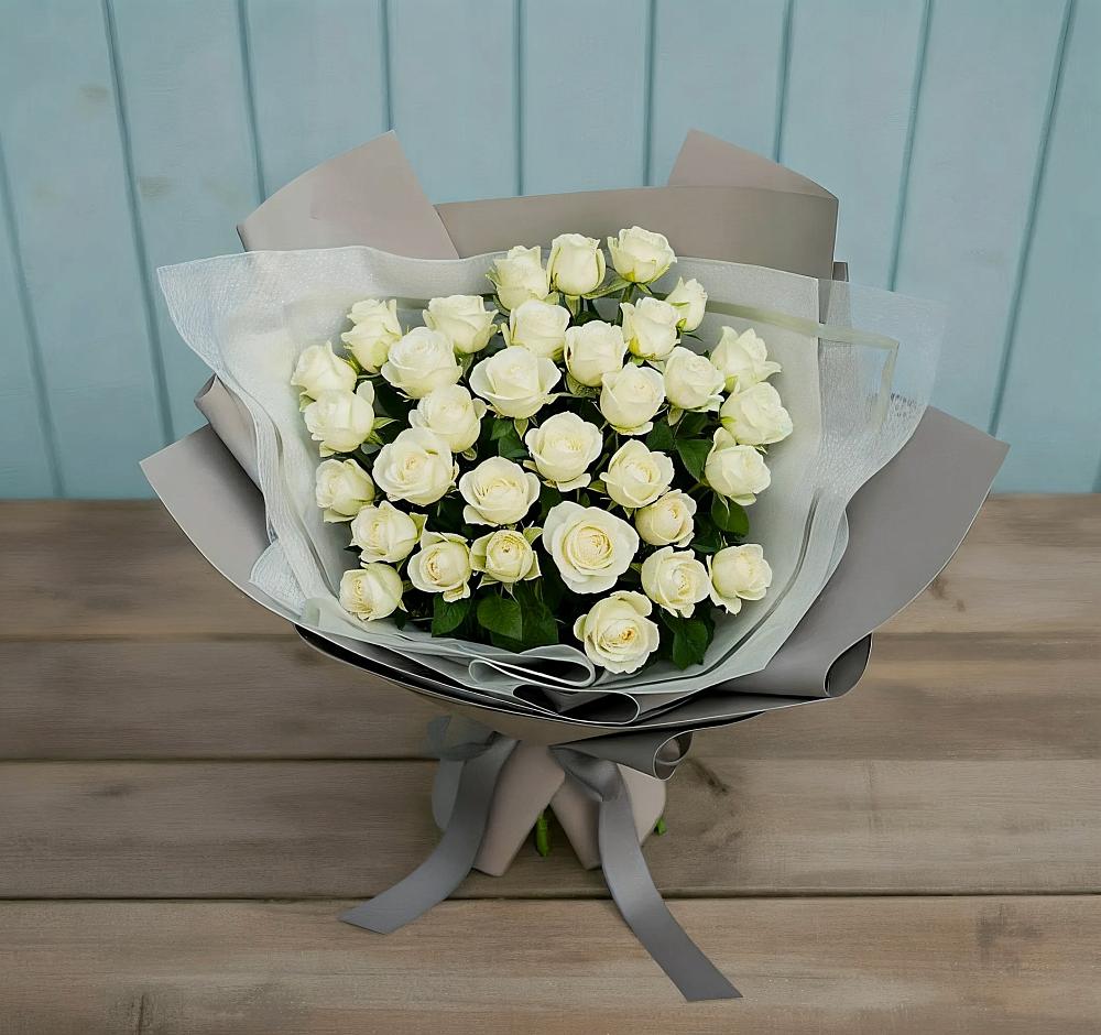 Букет Белоснежная нежность в Железноводском