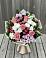 Букет цветов из: Альстромерии, Гвоздики, Розы и Хризантемы в Железноводском