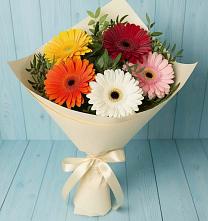 Букет цветов из:  Герберы в Железноводском