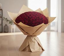 Букет 101 Красная роза в Железноводском