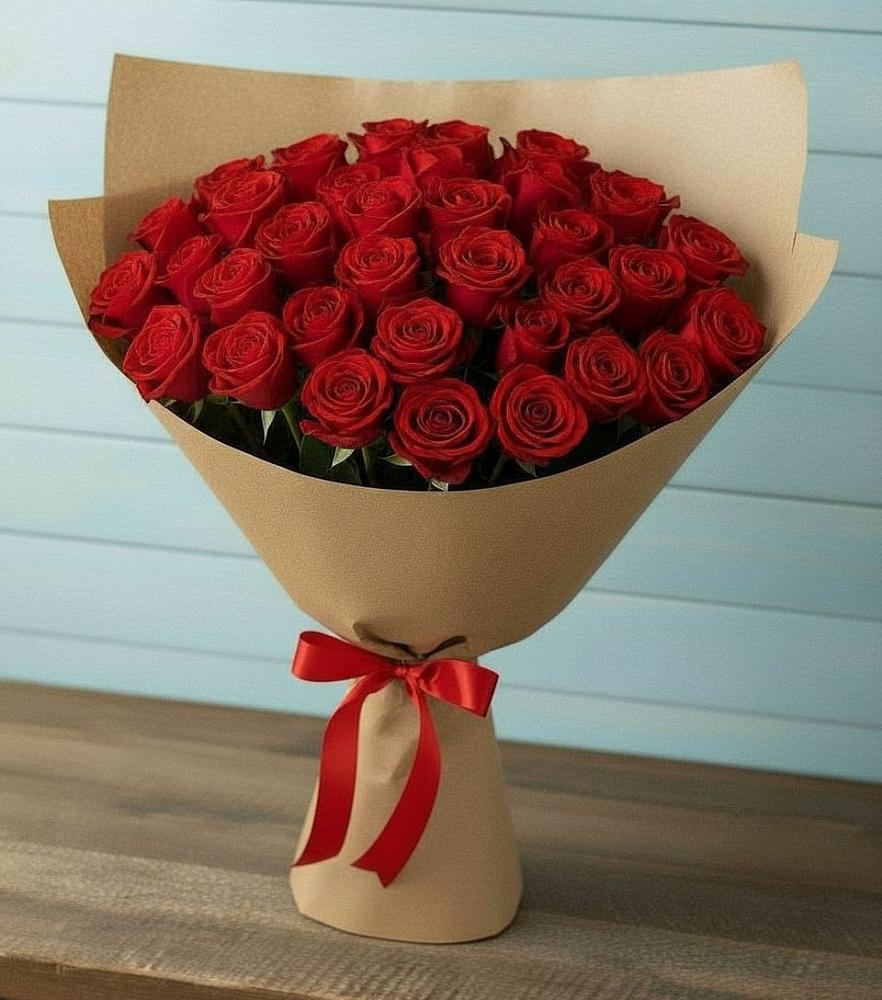 Букет Красные розы Милано в Железноводском