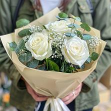 Букет Нежные грёзы в Железноводском Букет цветов из: Розы в Железноводском
