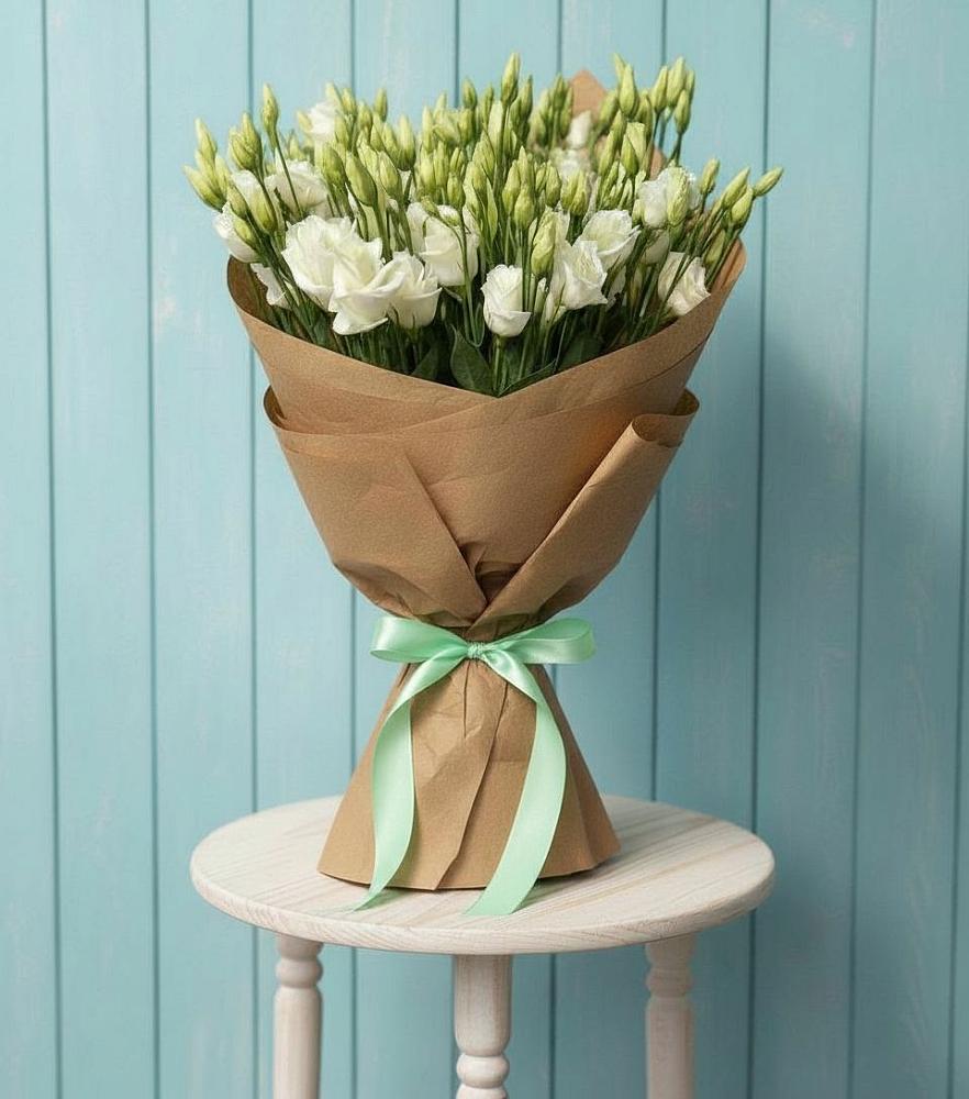 Букет цветов из: Лизиантусы в Железноводском