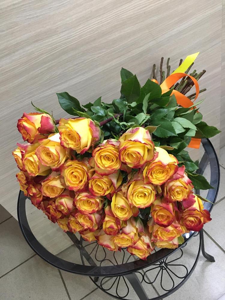 Букет Желтые розы в Железноводском