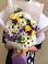 Букет цветов из: Ирисы, Хризантемы и Розы в Железноводском