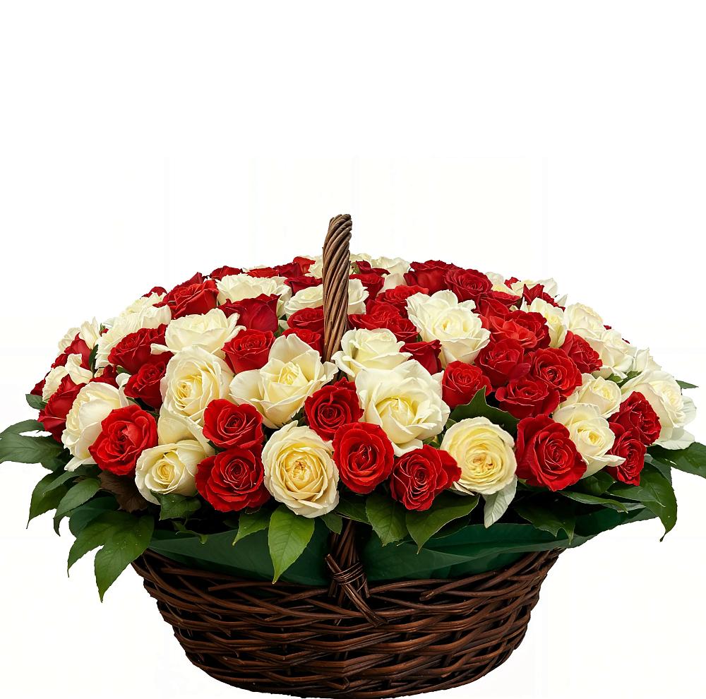 Премиум букет из: Розы в Железноводском