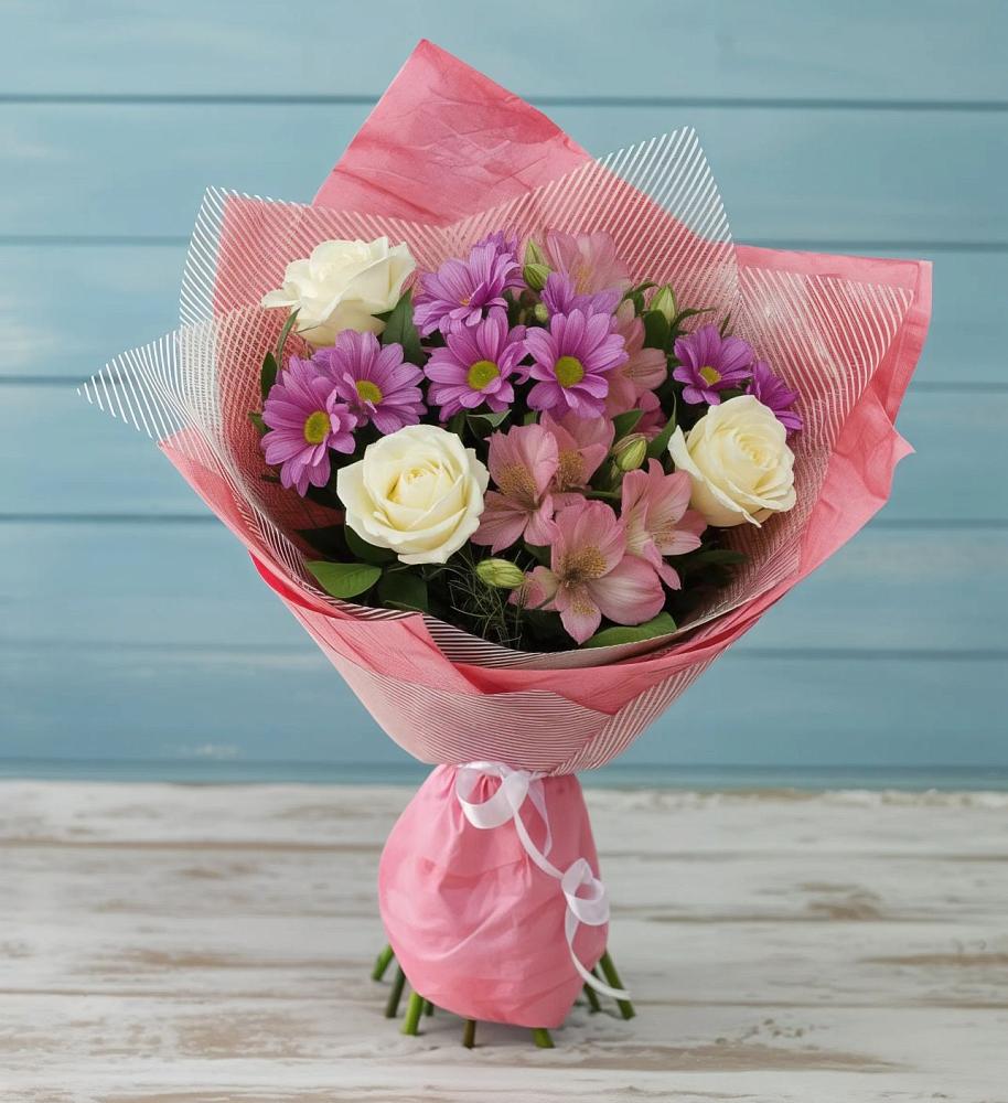 Букет цветов из: Герберы в Железноводском