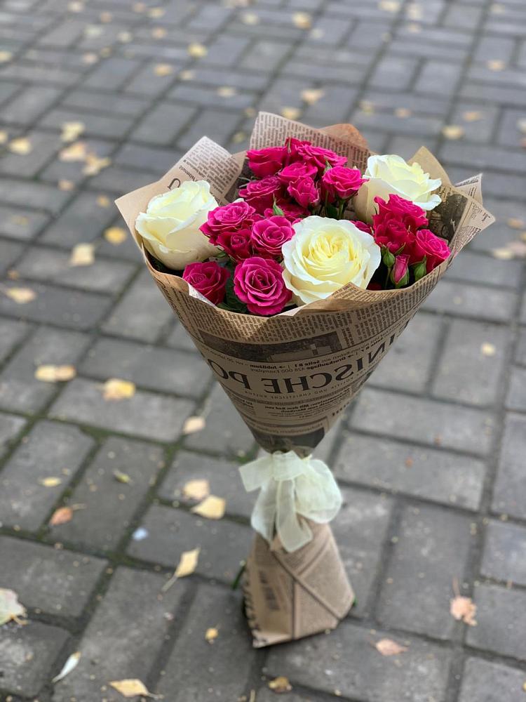 Букет цветов из: Розы в Железноводском